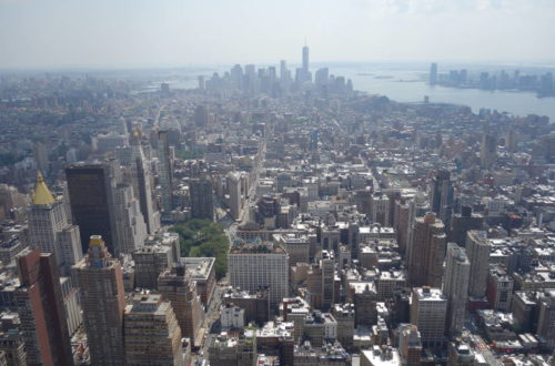 NYC New_York City Overview Panorama View